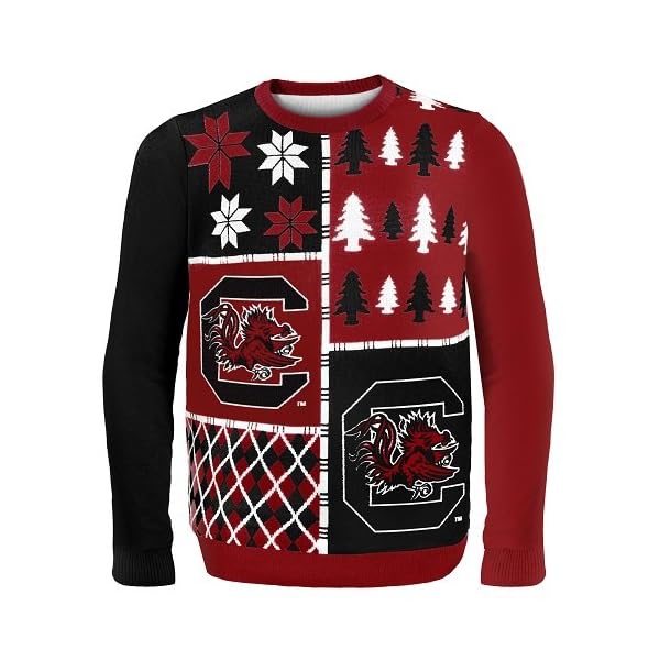 FOCO NCAA Busy Block Ugly Sweater