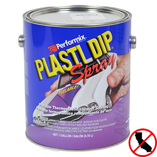 Plasti Dip Spray Gallon - True Metallic Onyx Black