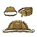 Huntvp Tactical Waist Pack Bag Military Fanny Packs WR Hip Belt Bag Pouch for Hiking Climbing Outdoor Bumbag-Jungle Camouflage