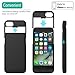 MoKo Battery Case for iPhone 7 Plus / 6s Plus / 6 Plus - Portable 4000mAh Battery Pack External Rechargeable Protective Charger Case for iPhone 7 Plus / 6s Plus / 6 Plus [MFI Apple Certified] Black