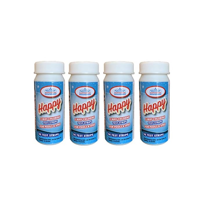 Buy Happy Hot Tubs 3 Way Chlorine Test Strips Tub Spa Hottub Spas Dip
