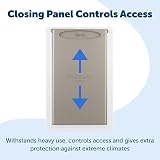 PetSafe Extreme Weather Aluminium Pet Door Large Insulated Flap System view 3