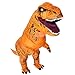 Inflatable Costumes Adult T-Rex Dinosaur Costume Blow up Fancy Dress Halloween Dino Suit (T-rex Costume)