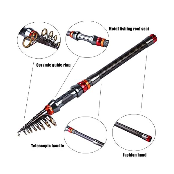 YONGZHI-Fishing-Reel-Rod-Combos-Carbon-Fiber-Telescopic-Fishing-Pole-and-Metal-Spin-Reel-Set-in-Freshwater-and-Saltwater-for-Bass-Trout