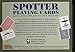 Spotter Playing Cards: Naval and Airplane Double Deck Set