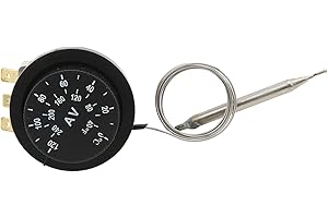 Adjustable Electric Fan Thermostat Switch, 10PCS 0120C Thermostat Temperature Controller Switch AC 250V for Automotive Car Tr