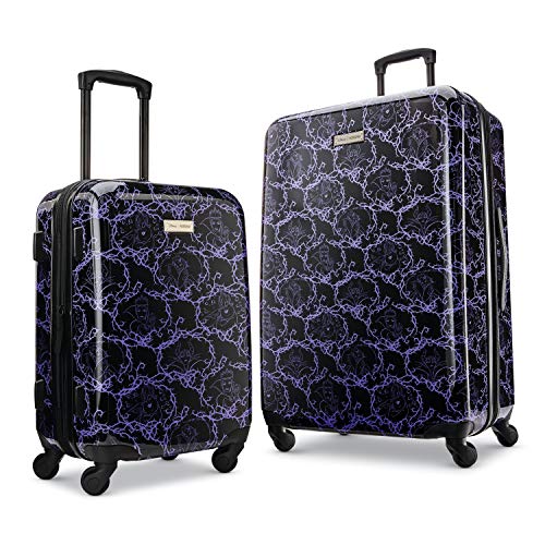 American Tourister Disney Hardside Luggage with Spinner Wheels, Black