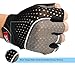 iiSPORT Weight Lifting Gloves for Women & Men, Workout Gym Fitness Cross Gloves Gray,Small