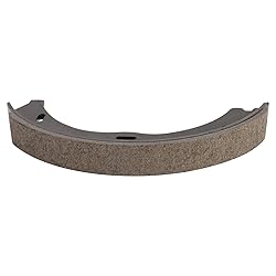 TRQ Rear Parking Brake Shoe Set Compatible with
