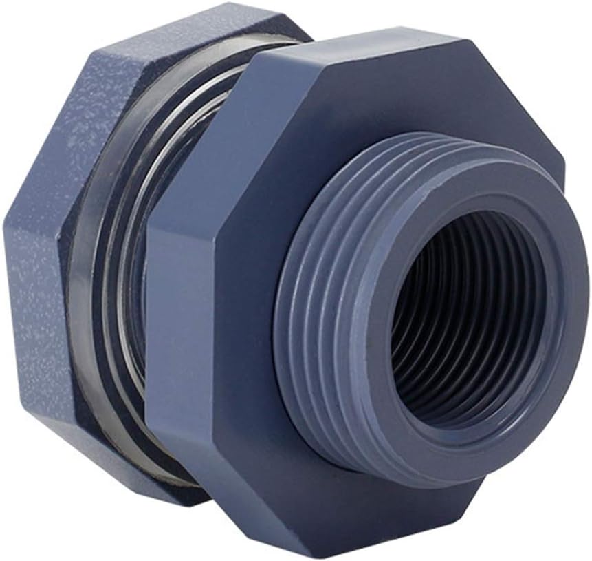 Piezas y conectores Maifa Adaptador de PVC para mamparo 2 unidades, 3/4