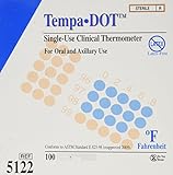 Tempa-dot Disposable Thermometer Sterile, 100 Count