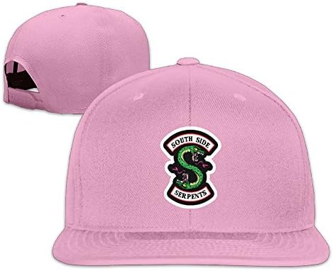 LOVECHY Riverdale South Side Serpents falt Hat Hip Hop Baseball CapPink