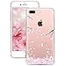 iPhone 7 Plus [5.5''] Case - Anwish 3D Cherry Leaf Falling Print Cover Vogue Crystal Back Unique Ultraslim Thin Clear Protect Case For iPhone 7 Plus