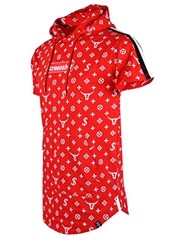 Screenshotbrand-s11812 mens hip hop longline premium te…