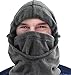 6 in 1 Balaclava Windproof Winter Face Mask – Ski & Motorcycle Fleece Face Mask