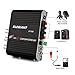 ELEGIANT 20W 12V Mini Hi-Fi Amplifier Booster Radio MP3 Stereo with Power Adapter for Car Motorcycle Home Black+Power Adapter