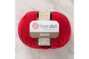 YARN ART 55% Cotton 45% Acrylic YarnArt Jeans Sport Yarn 1 Skein/Ball 50 gr 174 yds (51)
