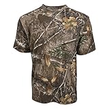 King's Camo Classic Cotton Short Sleeve Tee Shirt Realtree Edge