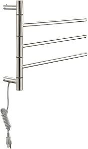 ASDUN Toallero Electrico, Radiador de Pared Tendedero De ...