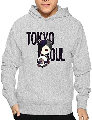 Man Tokyo Ghoul 1 Short Sleeve Sweatshirts Tee Shirts XL Ash