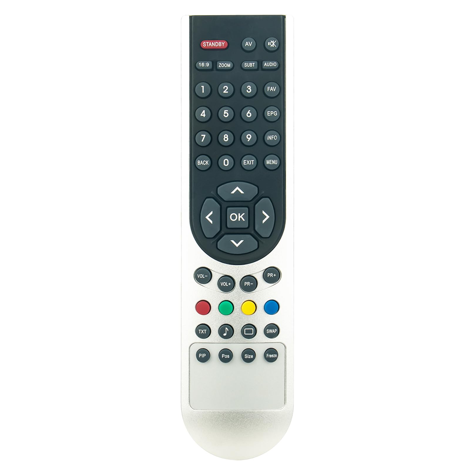 ALLIMITY Remote Control Replacement fit for BEKO LCD TV 40WLU530HID 42WLU530HID 32WLU550FHID 37WLU530HID 15LB250MID 22WLP530HID 26WLZ530HID 32WLU530HID 37WLU550FHID