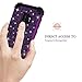 Casetego Compatible with Galaxy S9 Plus Case,Glitter Sparkle Bling Three Layer Heavy Duty Hybrid Sturdy Shockproof Full Body Protective Cover Case for Samsung Galaxy S9 Plus,Shiny Purple