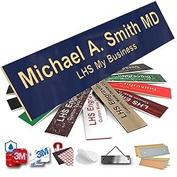 LHS My Business | Engraved Custom Door Plate Navy