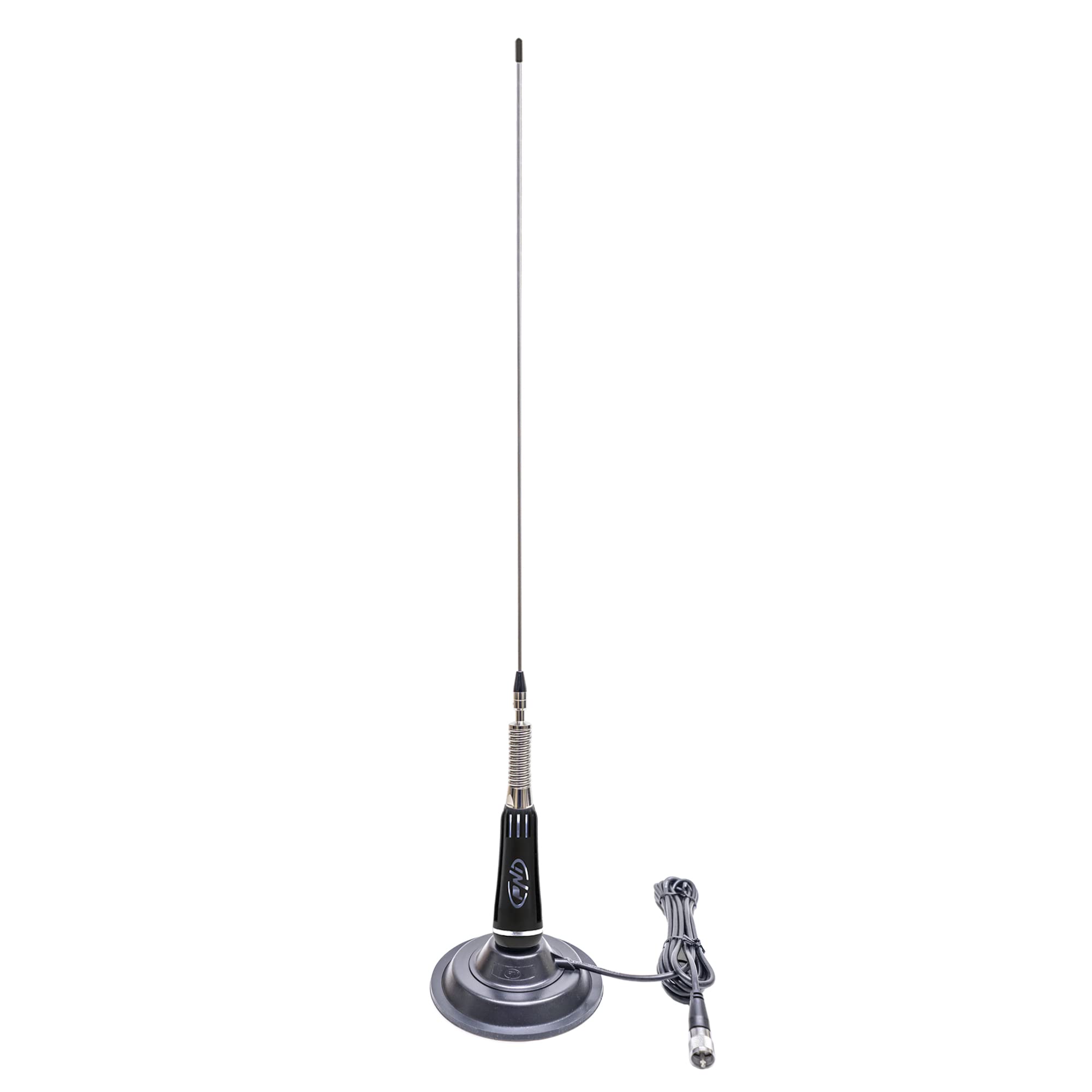 CB PNI LED 2000 antenna, 90 cm, with 145mm magnetic base, 26-28 MHz, 500 Watt, illuminates during transmission