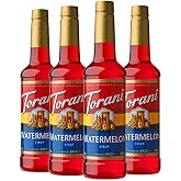 Torani Watermelon Flavored Drink Syrup, 25.4 fl oz, 4 Pack