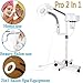 2in1 Facial Steamer, 5X Magnifying LED Floor Lamp Multifunction Spa Professional Humidifier Beauty Facial Clean Skin Care Tool