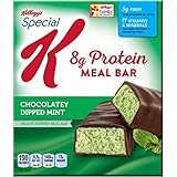Kellogg's Special K Protein Meal Bar, Chocolatey Dipped Mint, 5 Bars