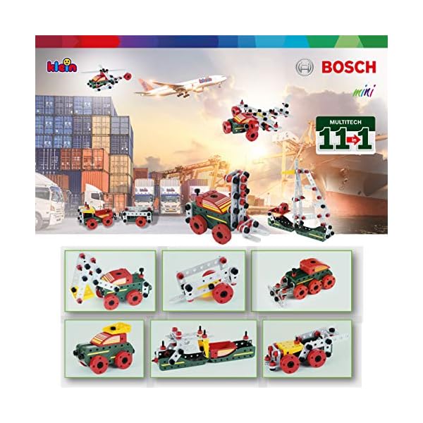 Theo Klein 8485 Bosch Werkbank Nr. 1 | 150-teilig | Inkl. Werkzeuge Und Zubehör | Akkuschrauber Mit Licht & Sound | Spielzeug Für Kinder Ab 3 Jahren, 62 X 42 X 100 – Bild 7