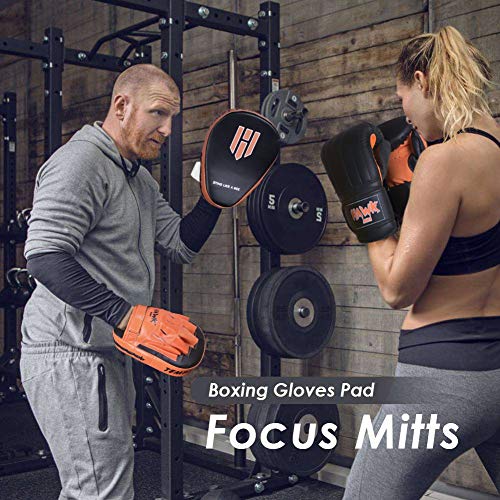 image for Hawk Sports Punching Mitts & Boxing Bag Gloves Kickboxing Muay Thai Tr