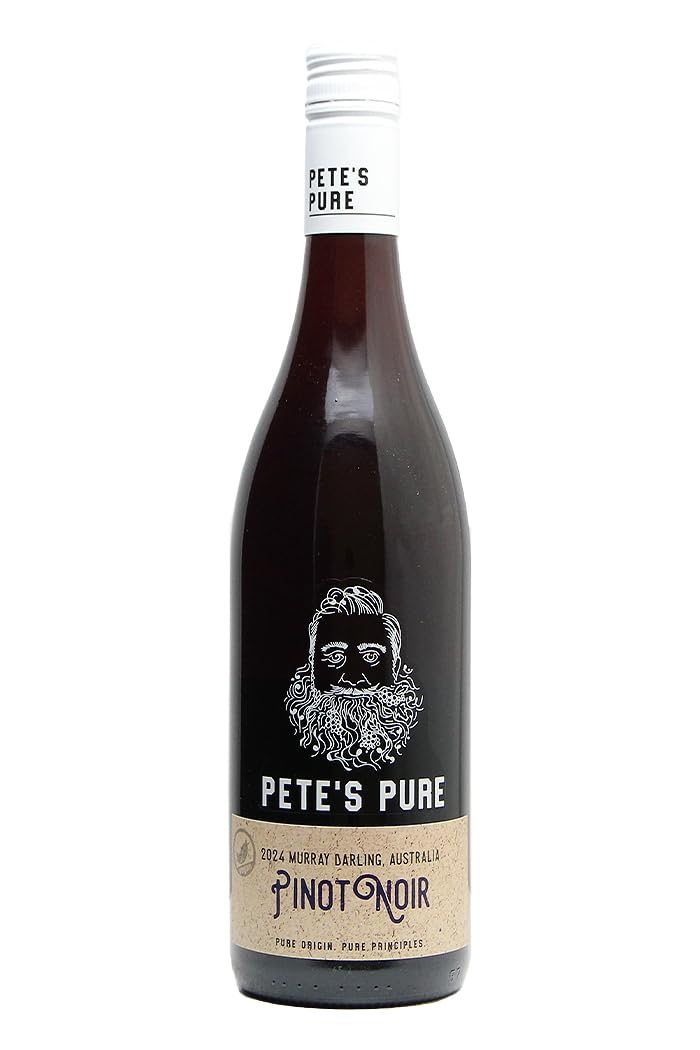 ピーツ ピュア ピノ ノワール 2024 【急成長の理由、飲めば分かる！】 Pete's Pure Pinot Noir [ 赤ワイン 辛口 ミディアムボディ オーストラリア 750ml 瓶 ]