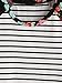ROMWE Women's Floral Print Short Sleeve Tops Striped Casual Blouses T Shirt Black S