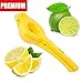 Isermeo Premium Lemon Squeezer, Manual Citrus Press & Lime Juicer - Heavy Duty & Dishwasher Safe