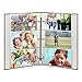 3-Ring Photo Album 300 Pockets Hold 4x6 Photos, Burgundy Red