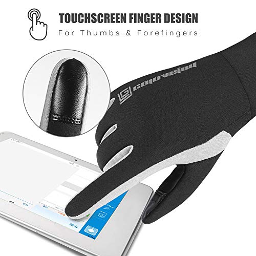 Lixada Sports Gloves Winter Warm Gloves Men Women Touchscreen Gloves Rainproof with Warm Lining - //coolthings.us