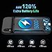 Lonlif Battery case for iPhone XR, 5000mAh Portable Charging Case Rechargeable Protective Charger Case for iPhone XR(Black)