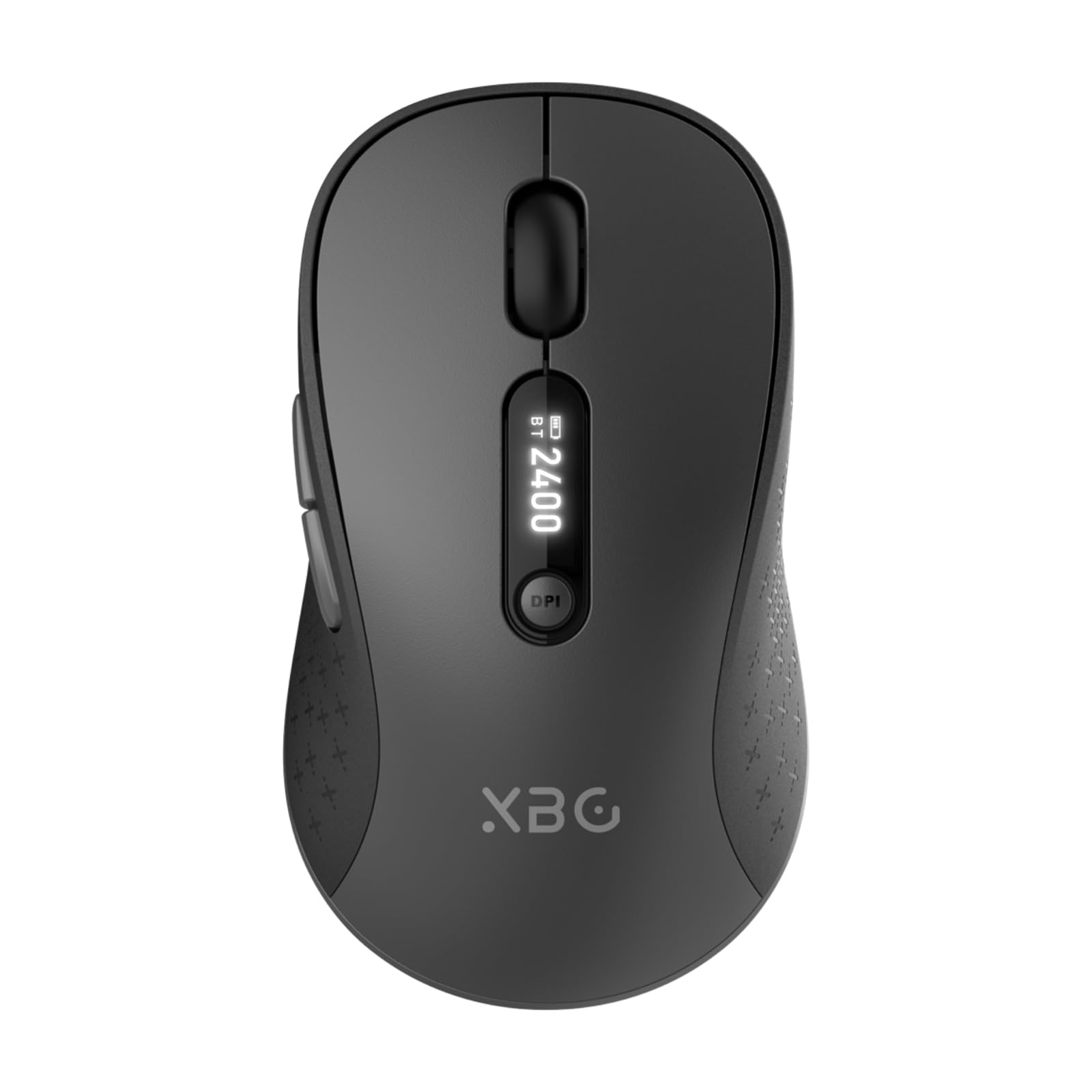 Photo 1 of XBG B15pro Wireless Bluetooth Mouse, Bluetooth 5.0/4.0 & 2.4G Tri-Mode, Type-C Rechargeable with LED Screen Display, Ergonomic Silent Click for Laptop/PC/Tablet, Multi-Device & Office Use