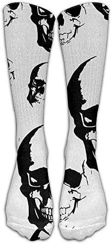 Men's Women's Knee High Socks Skull Seamless Over-The-Calf Socks