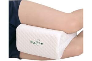 Big Ant Knee Pillow Orthopedic Leg Pillow Designed for Side Sleepers, Leg, Pregnancy, Back, Hip Pain Relief - Comfortable Mem