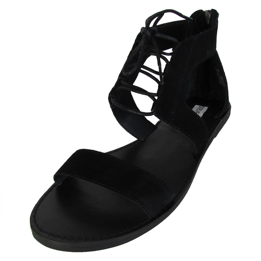 steve madden lace up flat sandals