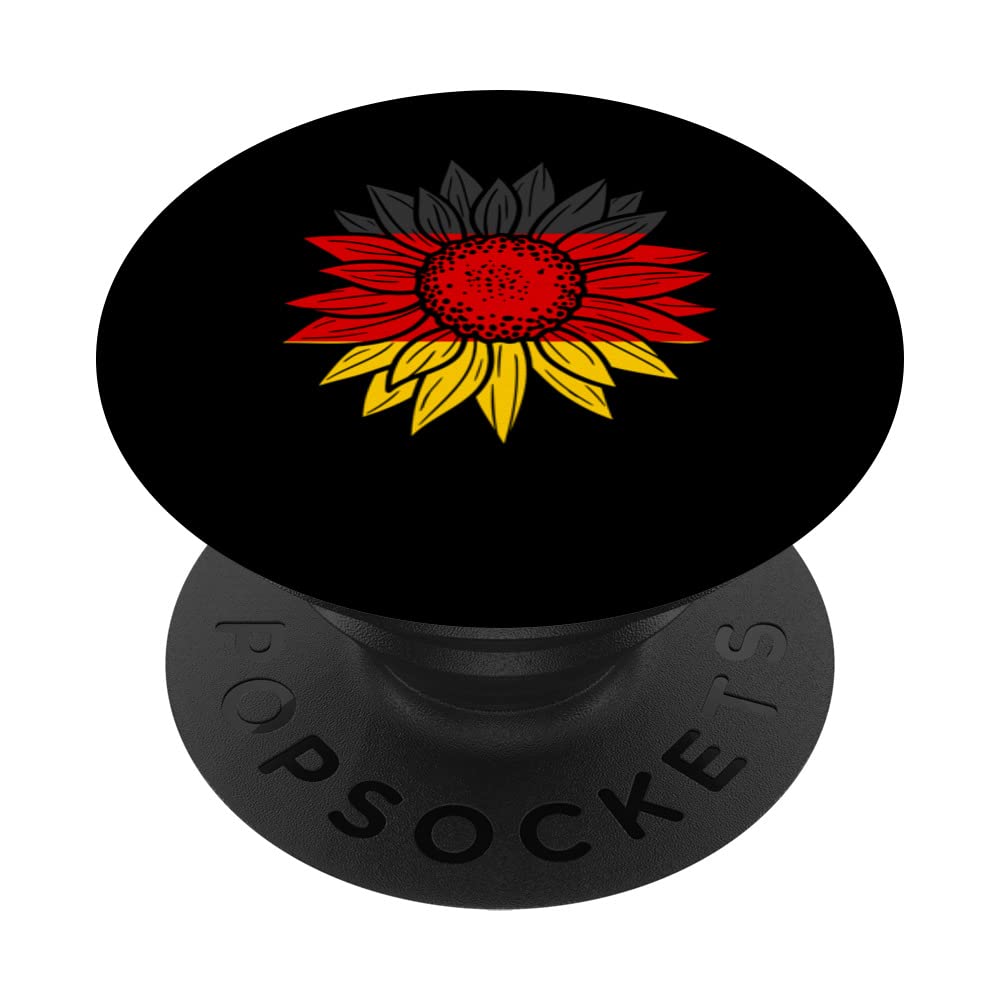 Germany Sunflower Germany German PopSockets Swappable PopGrip