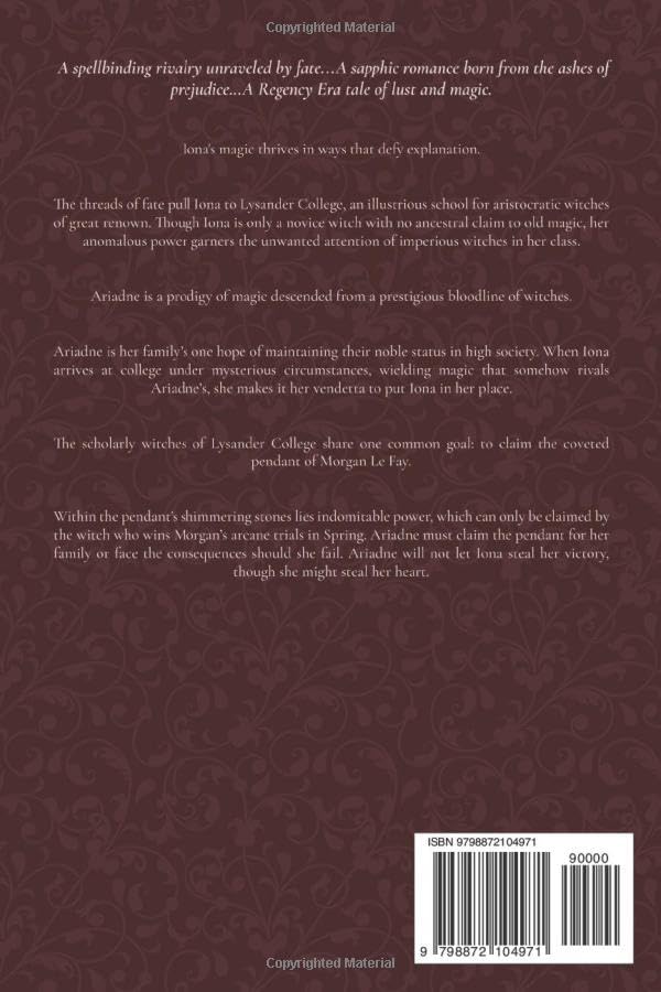 Her Spell That Binds Me: A Dark Sapphic Fantasy Romance (Her Spell Trilogy)