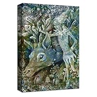 Canvas Wall Art Creative Illustrations Canvas Prints Home Artwork Decoration for Living Room,Bedroom - 12x18 inches