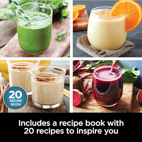 Ninja BN301 NutriBlender Plus Compact Personal Blender, 900PeakWatt