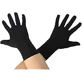 Gaoin 9.5“ Unisex Short Spandex Wrist Length Stretchy Costume Gloves