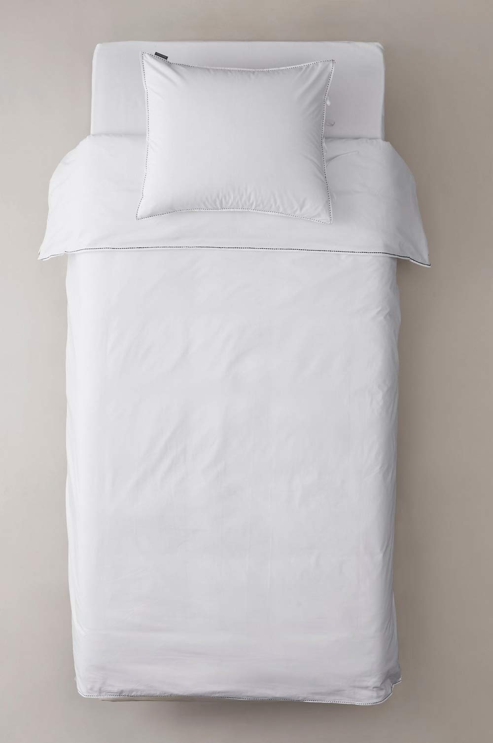 Staycation, Embraced Organic Cotton Viscose Duvet Cover Set, White, 220 x 220 cm
