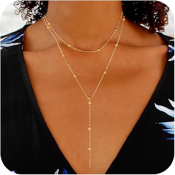 Foxgirl Mama Necklace 18k Gold Plated Tiny Cubic Zirconia